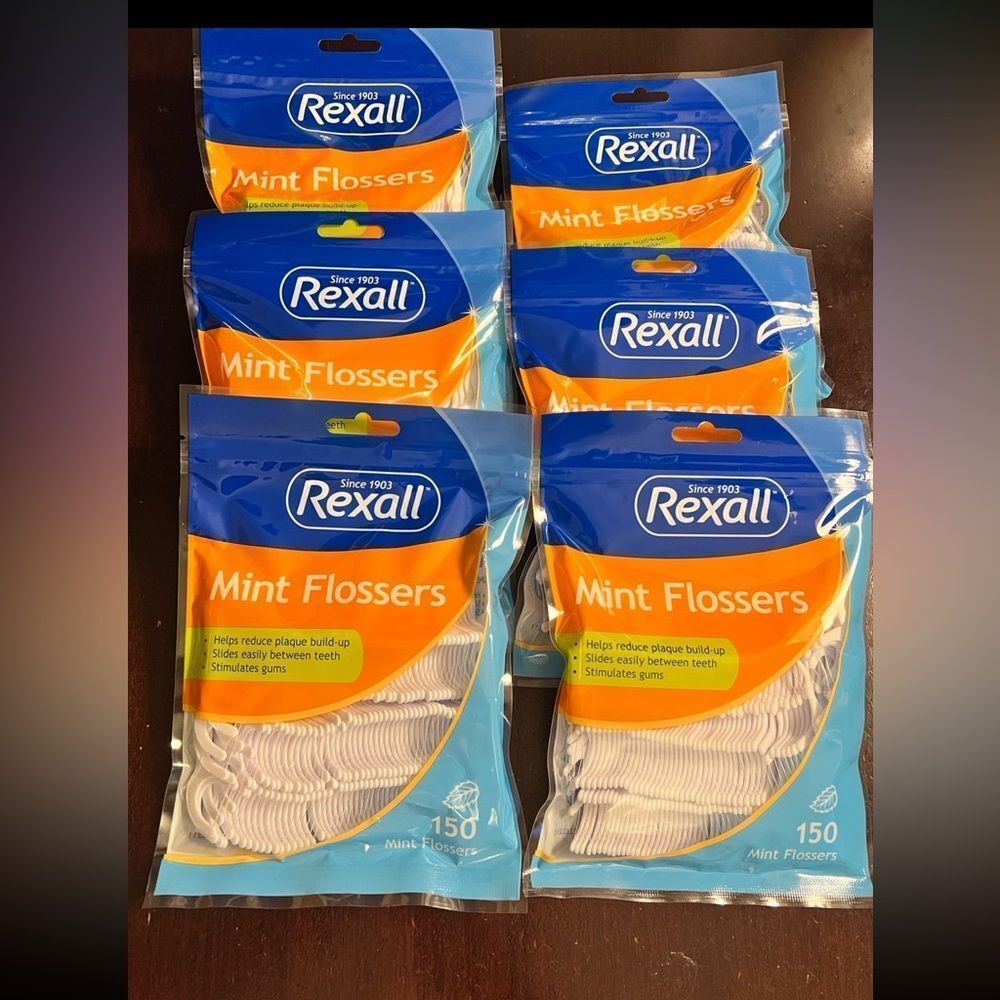 Rexall mint flossers - 6 pack #dentalcare